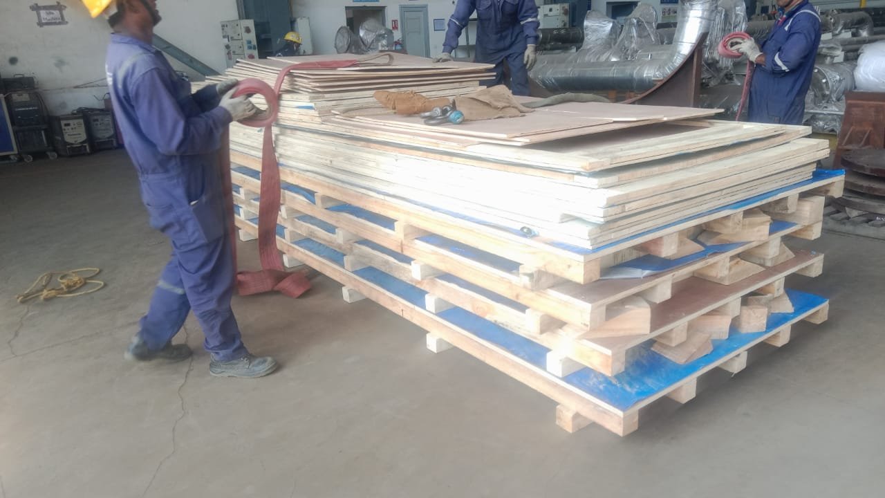 Heavy Load Seasoned Hardwood Pallet